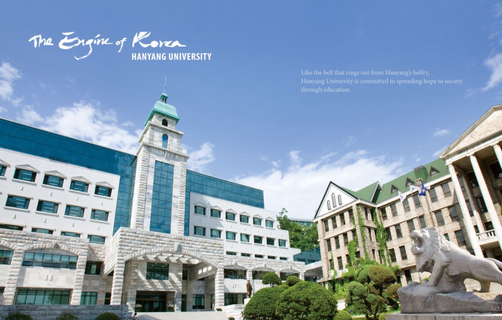 Trường đại học Hanyang Hàn Quốc - 한양대학교 - Tuyển sinh du học 2020