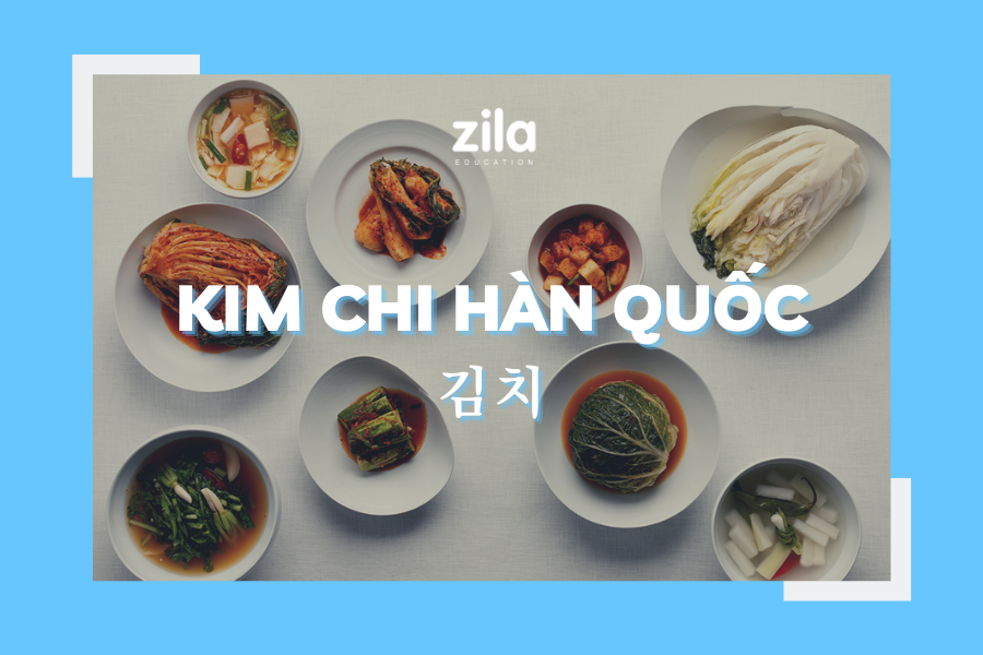 Kim chi - Món ăn truyền thống Hàn Quốc - Zila Education