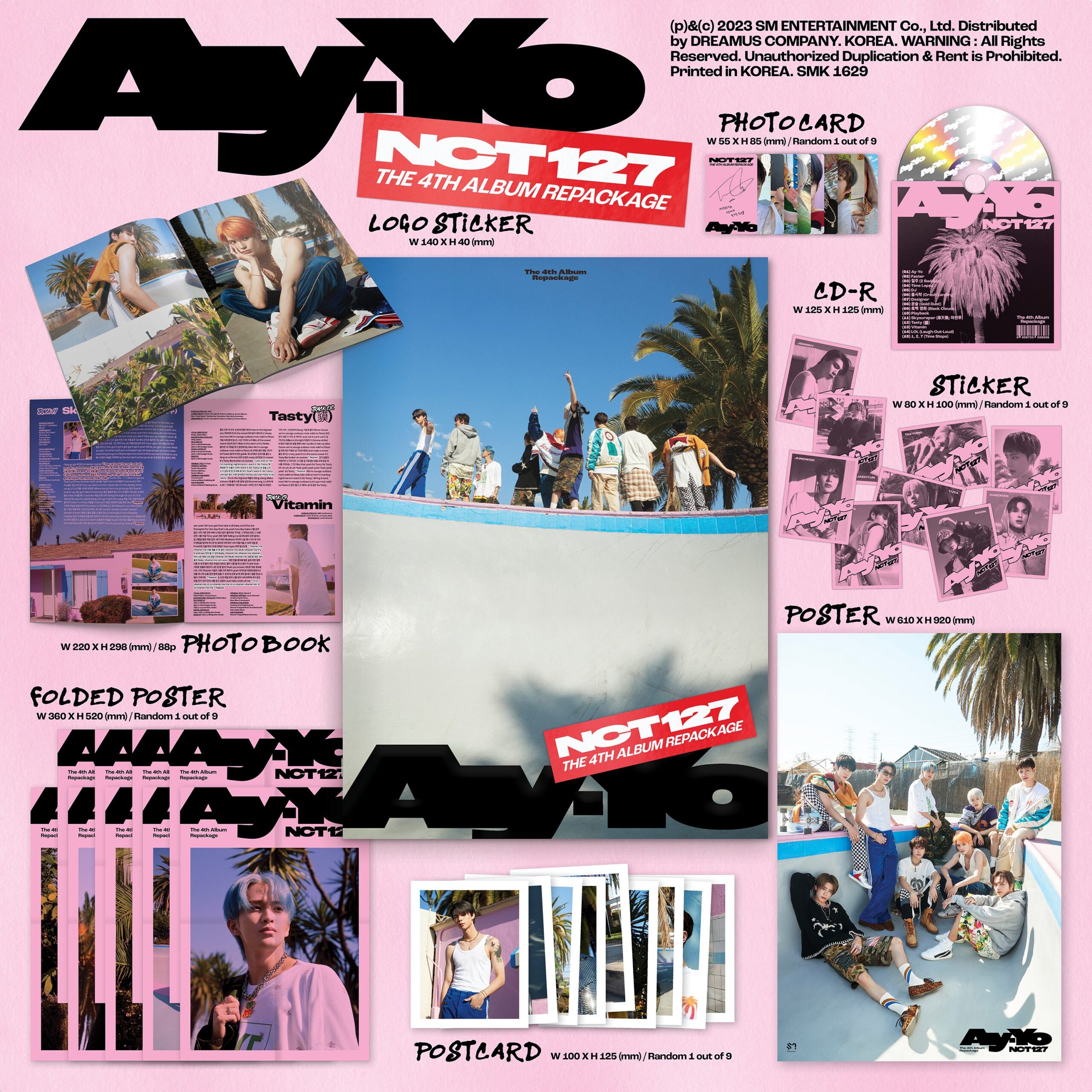 NCT 127 - Album Ay-Yo