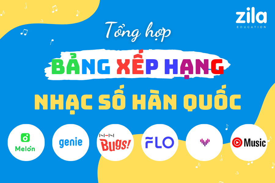 PAK, Bảng xếp hạng nhạc số Hàn Quốc
