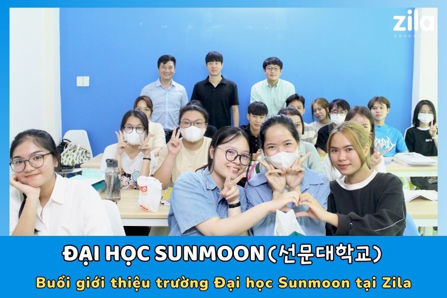 Buổi giới thiệu trường Đại học Sunmoon Hàn Quốc tại Zila Educatioon